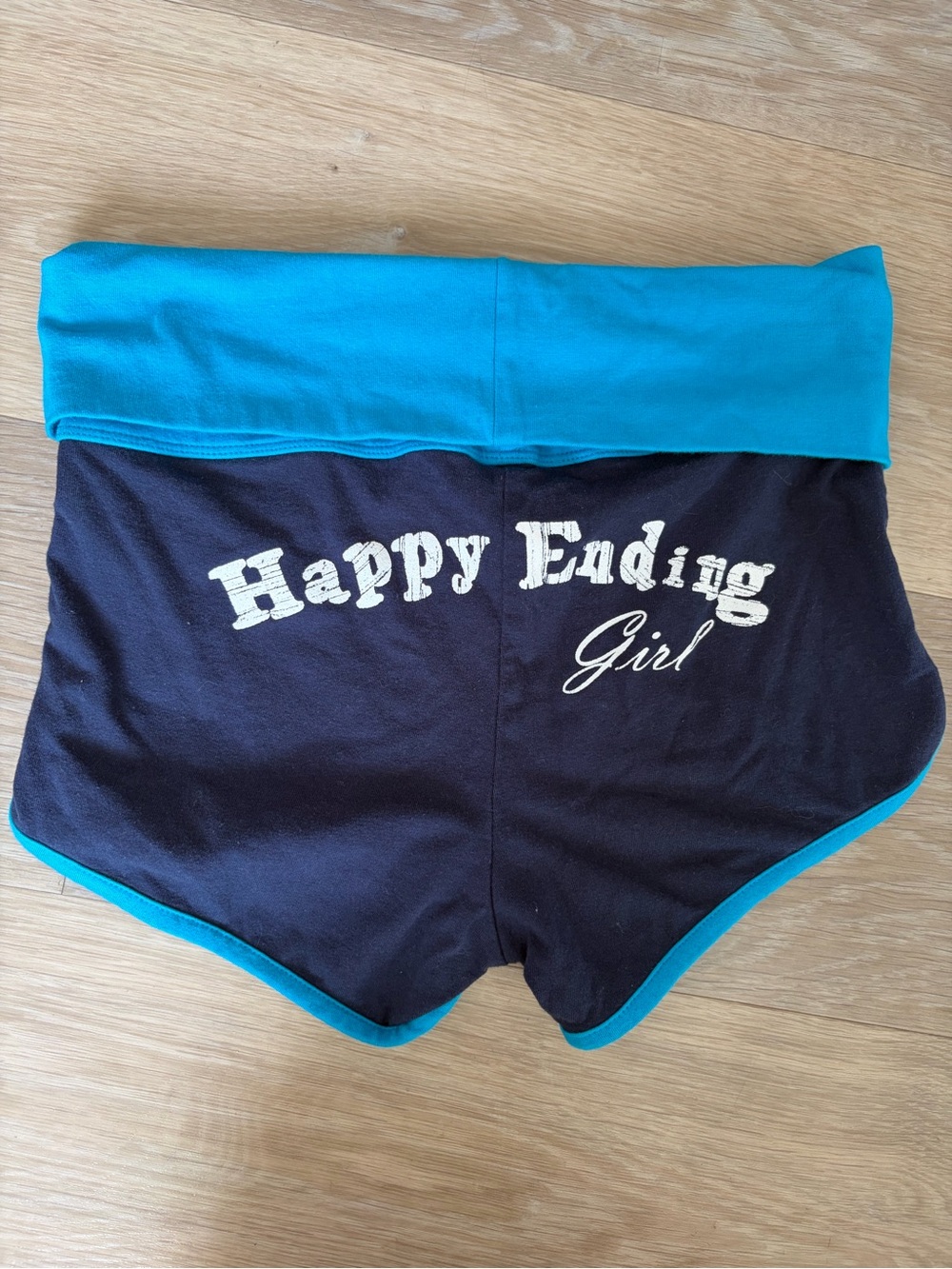 MOPAS Y2K Cabo San Lucas Foldover Dolphin Shorts Small